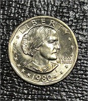 U.S. 1980-P Susan B. Anthony Dollar MS65+