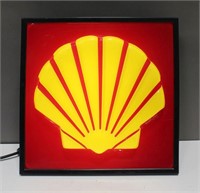 LIGHT UP SHELL SERVICE STATION SIGN