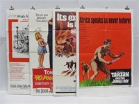 1960s Film One Sheet Poster Lot of (4)