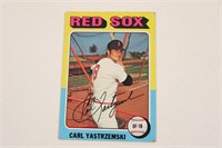 1975 Topps Carl Yastrzemski no. 280