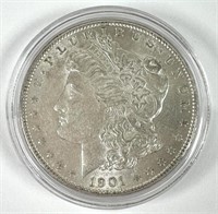 1901-O MORGAN SILVER DOLLAR