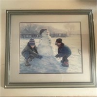 Framed Print Signed 29" x 26"