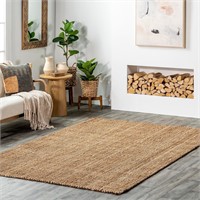 nuLOOM  Jute Accent Rug  6x9  Natural