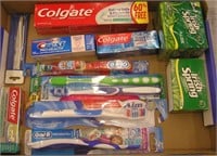 New Toothbrush, Paste & Soap Lot