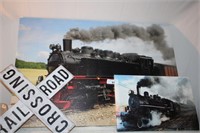 3PC RAILROAD ART