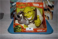 NOS SHREK 2 TALKING COOKIE JAR