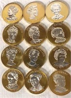 PRESIDENT WIVES COINS
