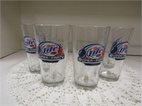 Miller Lite Super Bowl 2008 Glass