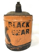 Vintage Black Bear fuel can