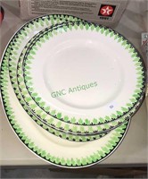 Nine pieces of GREEN and Company China made in
