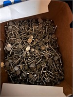 Box of nails lot
