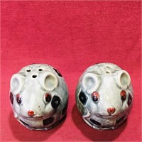 Ceramic Mice Salt & Pepper Shakers (Vintage)