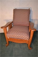 Oak Morris chair