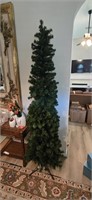 7' Tapered Pre-Lit Christmas Tree