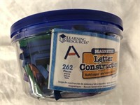 Learning Resource Magnetic Letter Tub