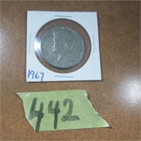 US half dollar 1967