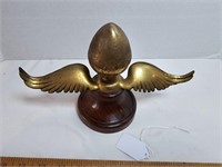 Mounted Winged Hood Ornament