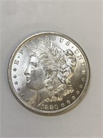 1880 BU Morgan Silver Dollar