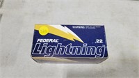 500 Rds Federal Lightening 22 LR