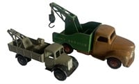 TWO DINKY TOY TRUCKS