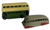 TWO DINKY TOY BUSES