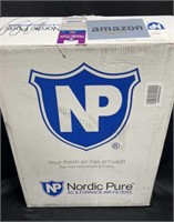 3-Pack Nordic Pure Pleated Air Filters 16x24x2