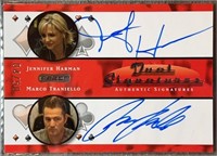 Rare 04/50 Dual Signature Jennifer Hartman &