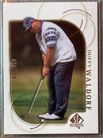 2001 Duffy Waldorf 323/500 Golf Card