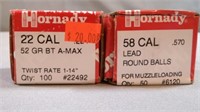 2 boxes Hornady