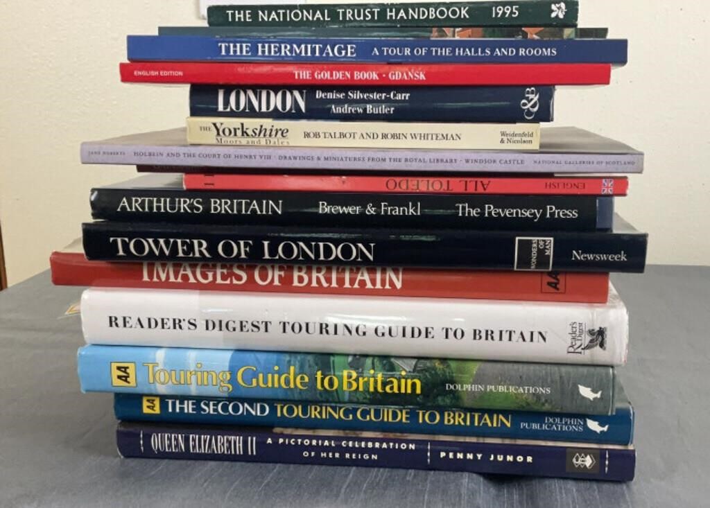 Britain Travel and Coffee Table Book Collection