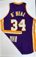 Autograph COA Shaquille O'Neal 34 Jersey