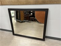 Vtg. Hanging Beveled Glass Mirror