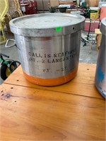 Callis Seafood Lancaster Va Oyster Bucket