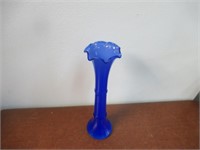 Single Blue Bud Vase