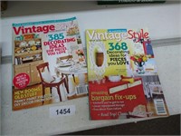(2) Vintage Style Magazines