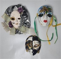 Mask Porcelain (3x) Lot