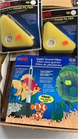 Box new aquarium filters