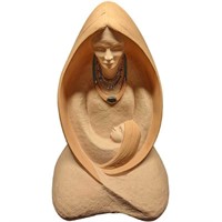 Ceramic Mother & Child Sculpture (F24)