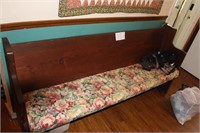 CHURCH PEW, 53" LONG