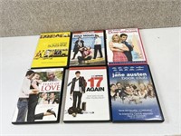 Lot of 6 DVD Movies