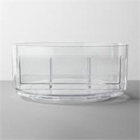 Spinning Turntable Beauty Organizer Clear