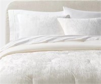 Luxe Crinkle Velvet Comforter and Sham Set $69
