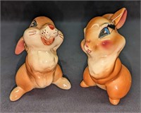 Disney Thumper & Miss Bunny Evan K Shaw Pottery Fi