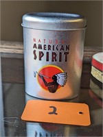 American Spirit Cigarette Tin