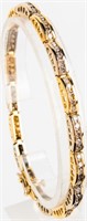 Jewelry 14kt Gold 4ct Diamond Bracelet
