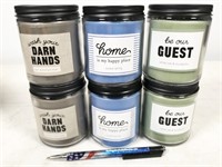6pc new candles - hey, they were on the truck!