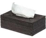 KOUBOO Rectangular Rattan Tissue Box Cover