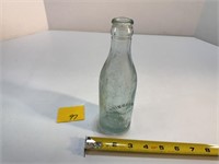 Antique Embossed Princeton Indiana Soda Bottle