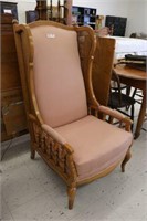 Large Cane Side Chair