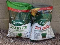 2 Half Full Bags Lawn Fertilizer